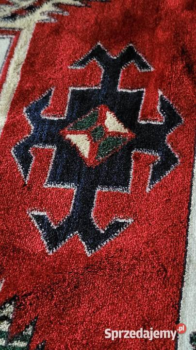 Dekoracyjny dywan kilim w stylu kaukaskim 140m małopolskie