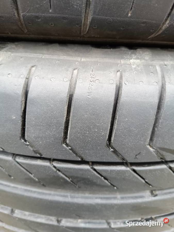 Opony Continental 23550 R 18 V używane świętokrzyskie Staszów sprzedam