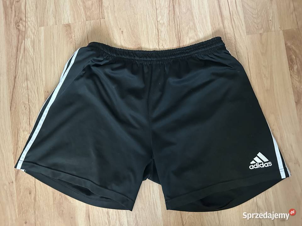 Męskie spodenki adidas czarne M OKAZJA Moda i Styl lubelskie Zamość