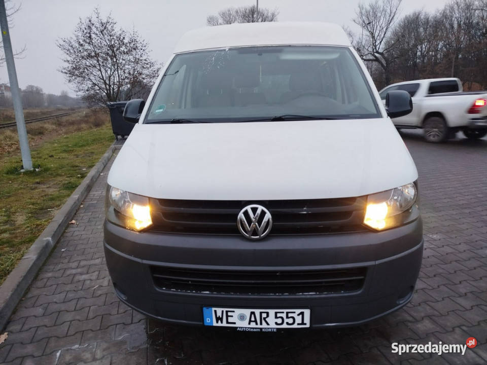 Volkswagen Transporter 2 wlascicieli 2 l diesel manualna Toruń