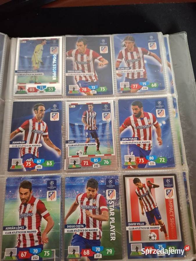 Karty piłkarskie Panini Adrenalyn Champions Brochów