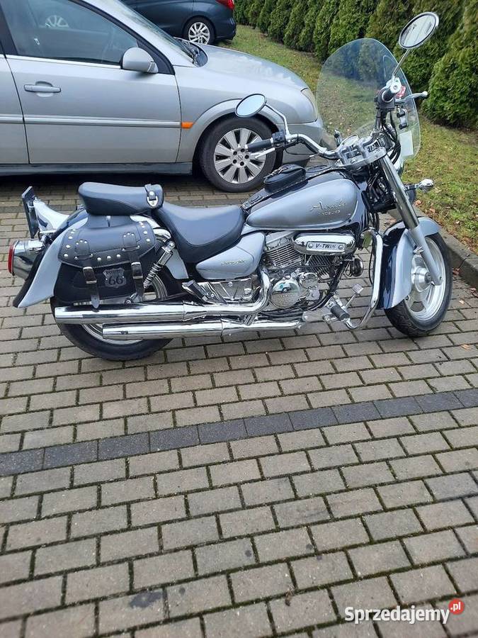 Hyosung gv aquila Kat B srebrny Gdańsk