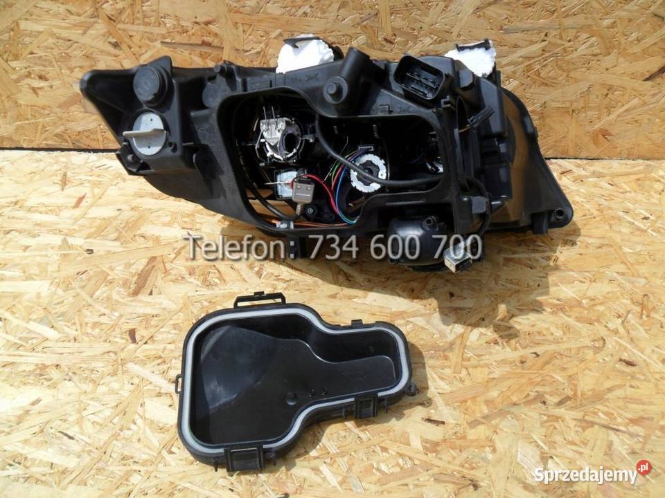 Reflektor lewy xenon BMW E90 2004 2005 2006 2007 Lampy przednie Nowy Tomyśl
