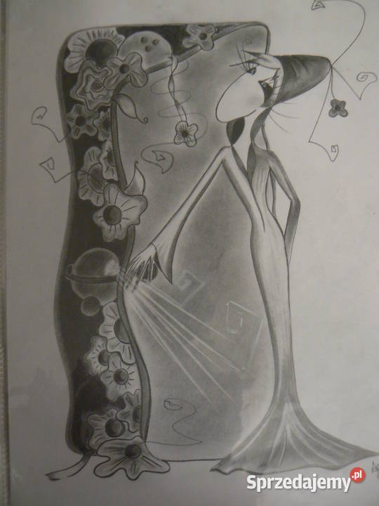 GRAFIKA OŁÓWEK ABSTRAKCJA