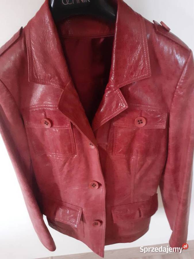kurtka skórzana M na podpince Gdańsk