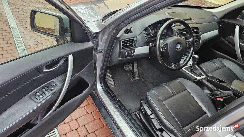 BMW X3 E83 20 2008r D 163 4x4 Aut Skóra z Belgii Zarszyn