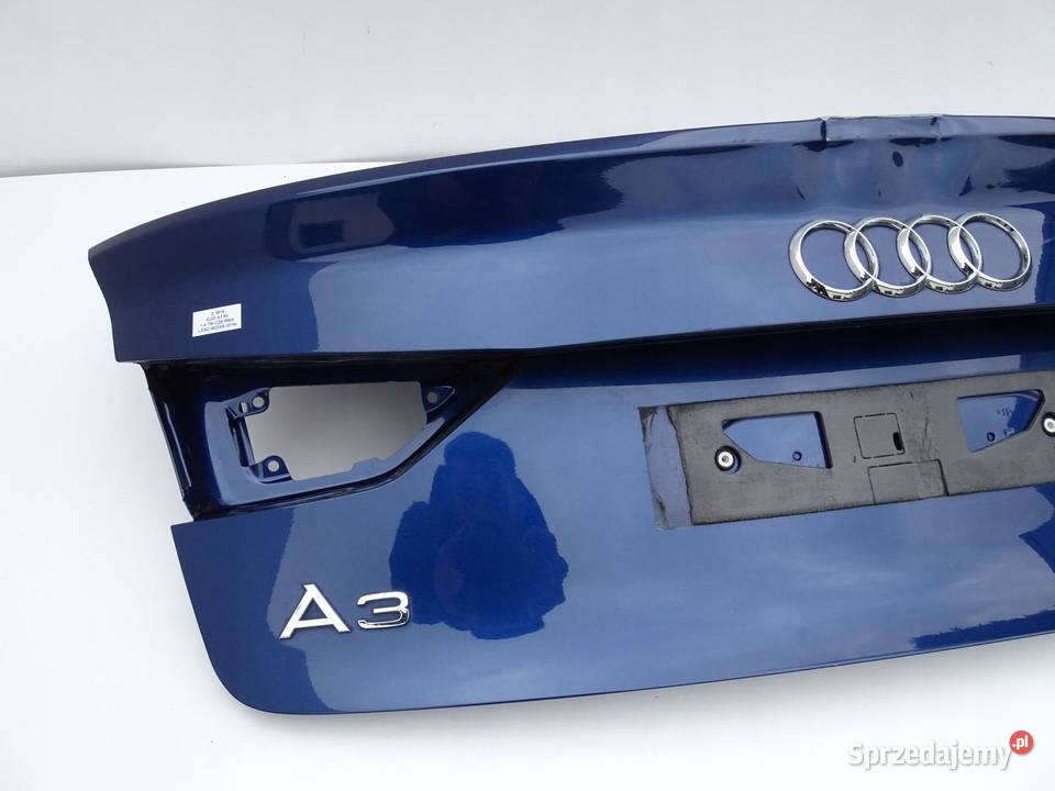 KLAPA TYŁ TYLNA BAGAŻNIKA LX5Q AUDI A3 8V SEDAN