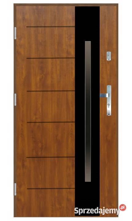 Drzwi wejściowe 72 mm GADOT SI30T BLACK 3 kolory mazowieckie Ciemniewo