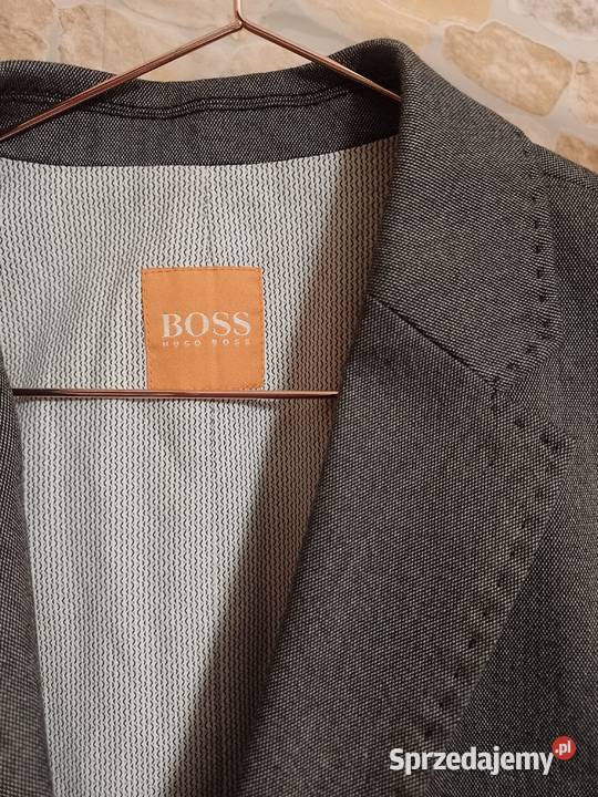 M 50 Hugo Boss Ekskluzywna szara kamizelka Kraków