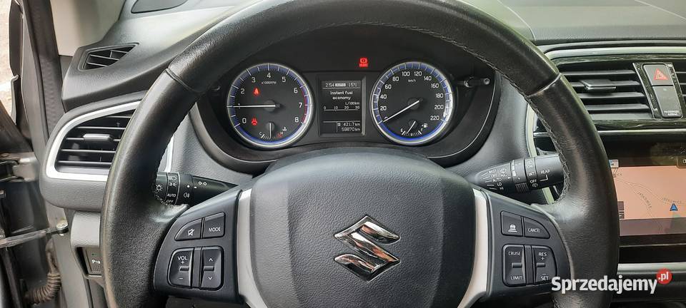 Suzuki SX4 SCross 14140 Boosterjet Allgrip skórzana tapicerka małopolskie Jaśkowice sprzedam