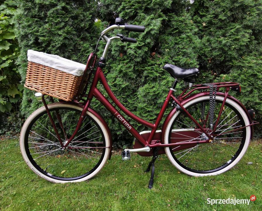 CORTINA U4 Rama 49 na wzrost 155175 BORDO MET Rowery Łódź sprzedam