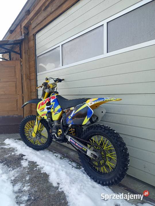 Suzuki rm 125 2000 SelA nowe opony