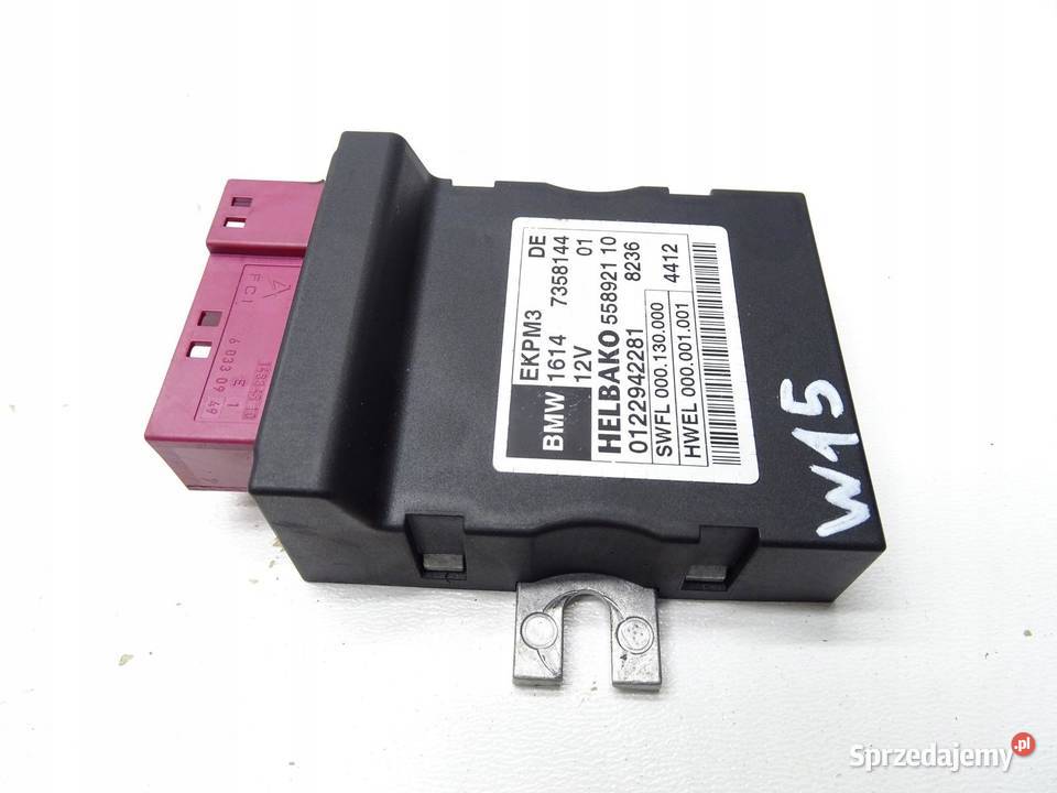 MODUŁ STEROWNIK POMPY PALIWA 7358144 BMW F20 F21