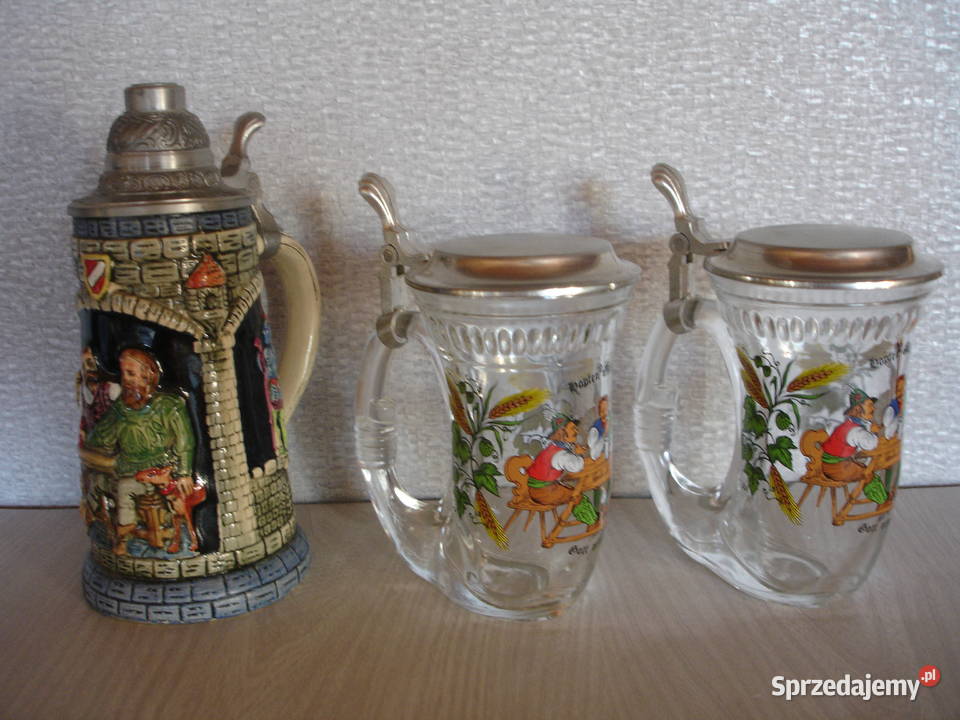 Kufle do piwa kolekcjonerskie Zielona Góra sprzedam