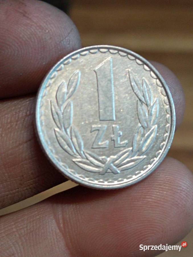 Sprzedam monete 1 zloty 1982 nierowny rant