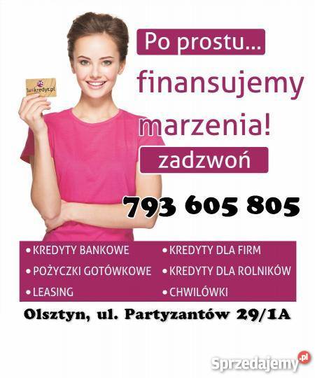 pożyczka pod zastaw auta Olsztyn