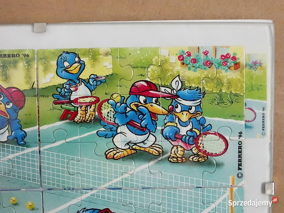 Unikatowe Puzzle Kinder Niespodzianka Ferrero Biłgoraj