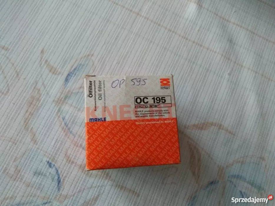 Filtr oleju Mahle OC 195 Filtron OP 595 Toruń