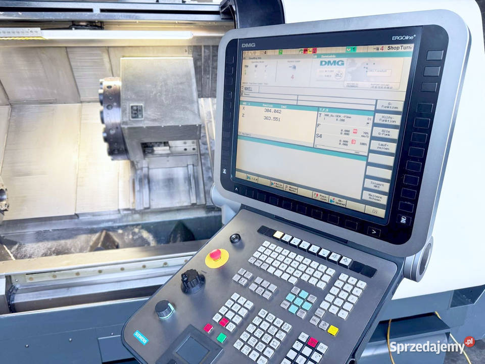 Tokarka CNC DMG GILDEMEISTER NEF 600 V3 Zabór sprzedam
