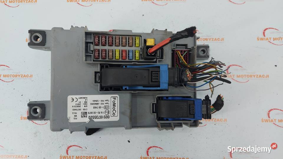 FORD FIESTA KA II 12 13r skrzynka moduł BSI Kielce sprzedam