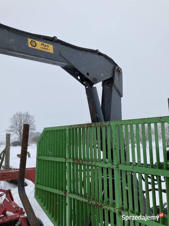 Przyczepa leśna długpol PD 120 ryś 350 TH Ostre Bardo