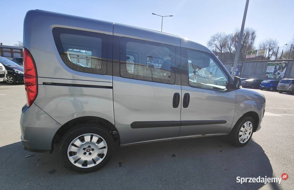 Fiat Doblo 14 t 120 benzyna gaz kupiony w polskim salonie Mysłowice