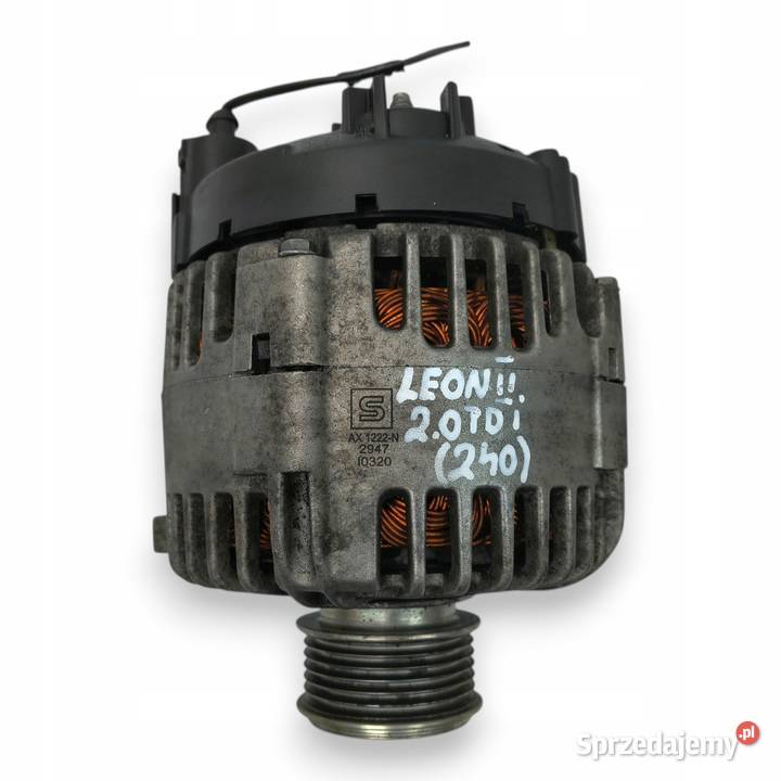 ALTERNATOR Seat Leon II 20 TDI 03G903023F Przepustnice Chełm