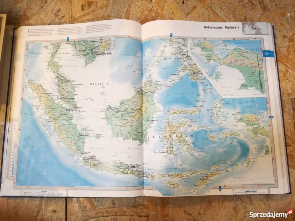 Meyers Neuer Weltatlas ATLAS w języku niemieckim Skokowa