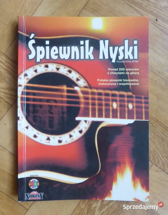 Śpiewnik z chwytami na gitarę ponad 200 utworów Głuchołazy