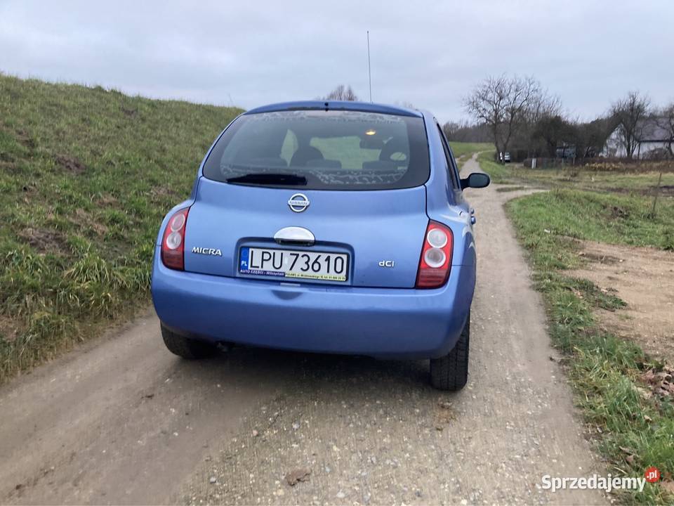 Nissan Micra 15 dci 2004r klimatyzacja czujnik deszczu Góra Puławska