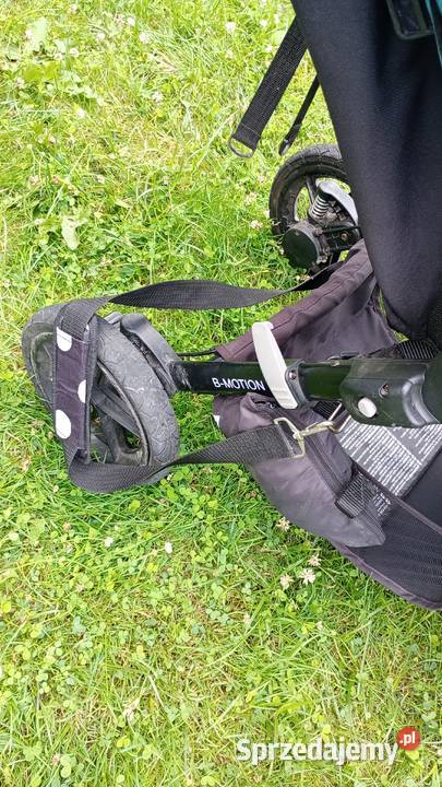 Wózek spacerowy britax czterokołowy pompowane
