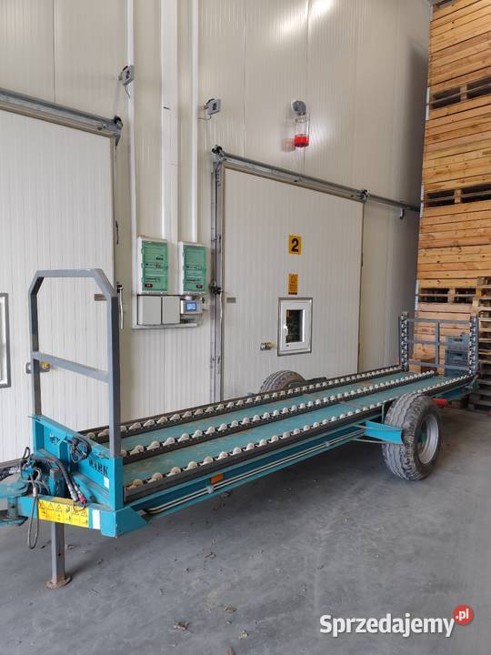 Przyczepa samo rozładowcza do sadu Dobrocice
