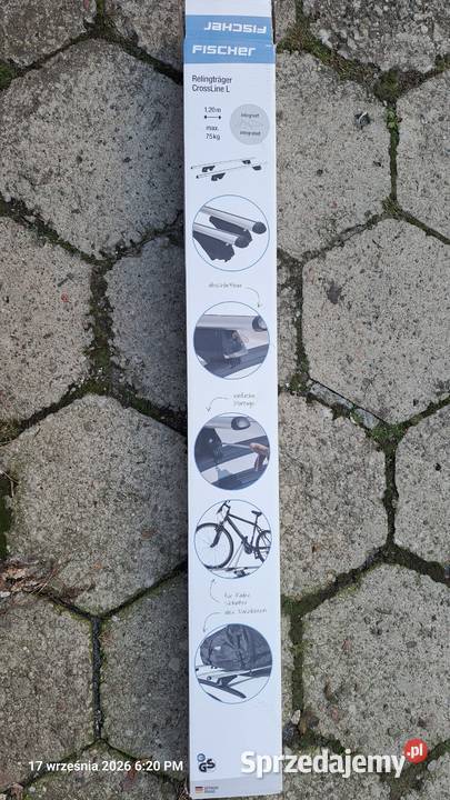 Sprzedam bagażnik rowerowy dachowy Fischera zachodniopomorskie