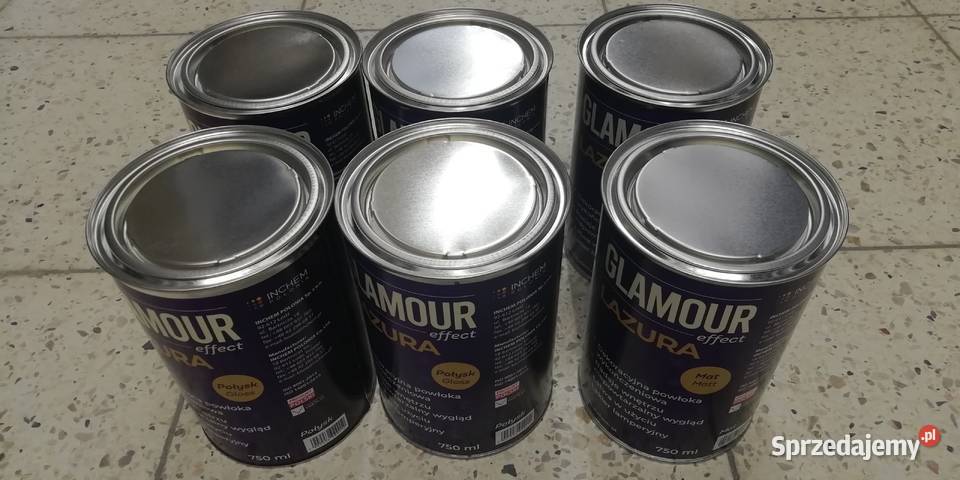 INCHEM lazura dekoracyjna Glamour Effect 750 ml Ściany i elewacje Cielądz