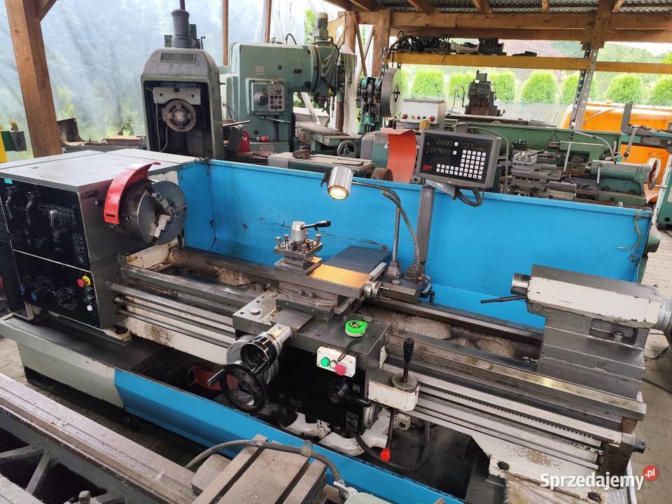 Tokarka do metalu 500 x 1500 przelot 106 mm Cu Maków Podhalański sprzedam