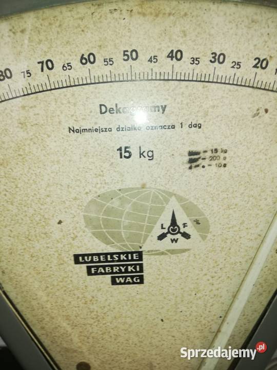 Waga Lubelskie Fabryki Wag Legnica sprzedam