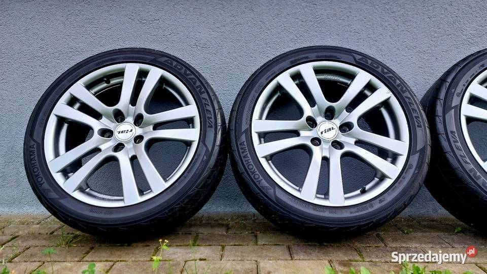 Honda Accord 78 5x1143 alufelgi 17 RiAL Yokohama Tarnowo Podgórne