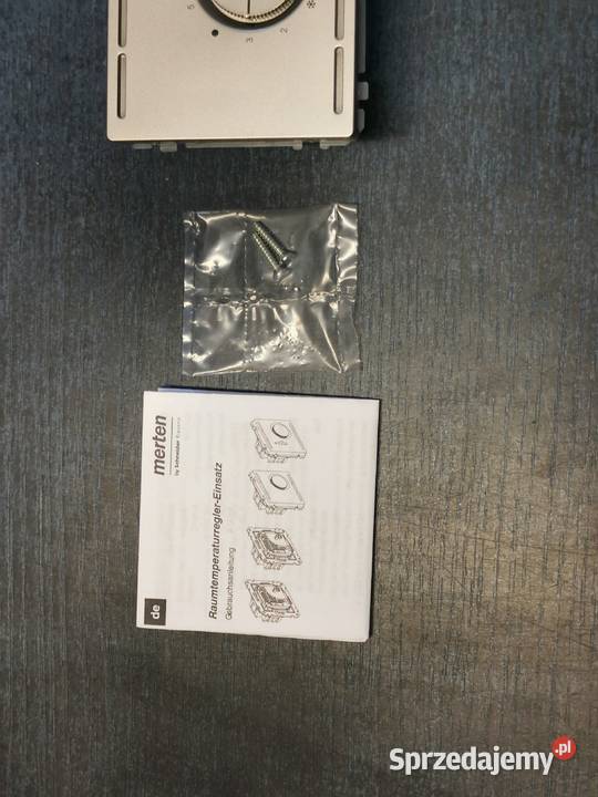 Termostat pokojowy Merten MEG57626036 montaż dolnośląskie Wrocław