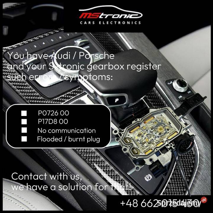 Stronic DL501 P0726 00 P17D8 00 P0726 P17D8 Pozostałe Usługi motoryzacyjne Wieluń