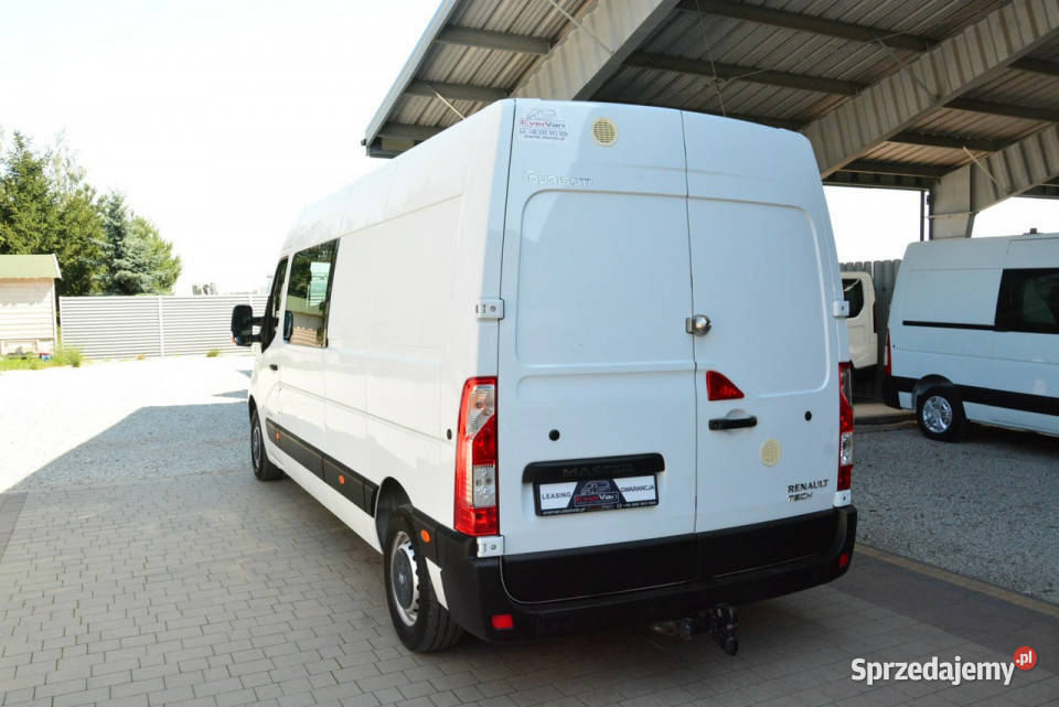 Renault Master 7 osobowy brygadówka L3H2 doka Rok produkcji 2018 Warszawa