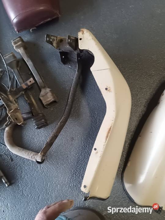 Osłony boczne komplet kolan nóg Simson SR50