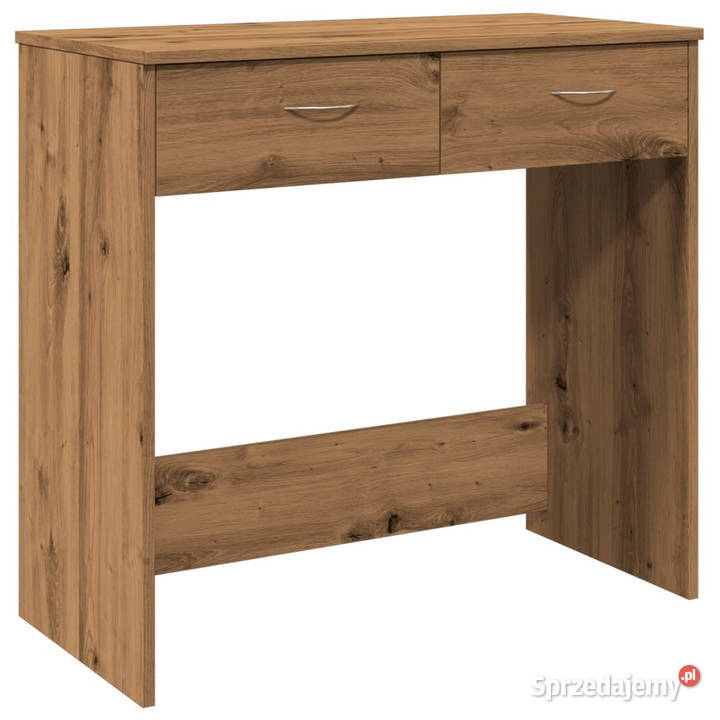 Biurko dąb artisan 80x40x75 materiał Warszawa