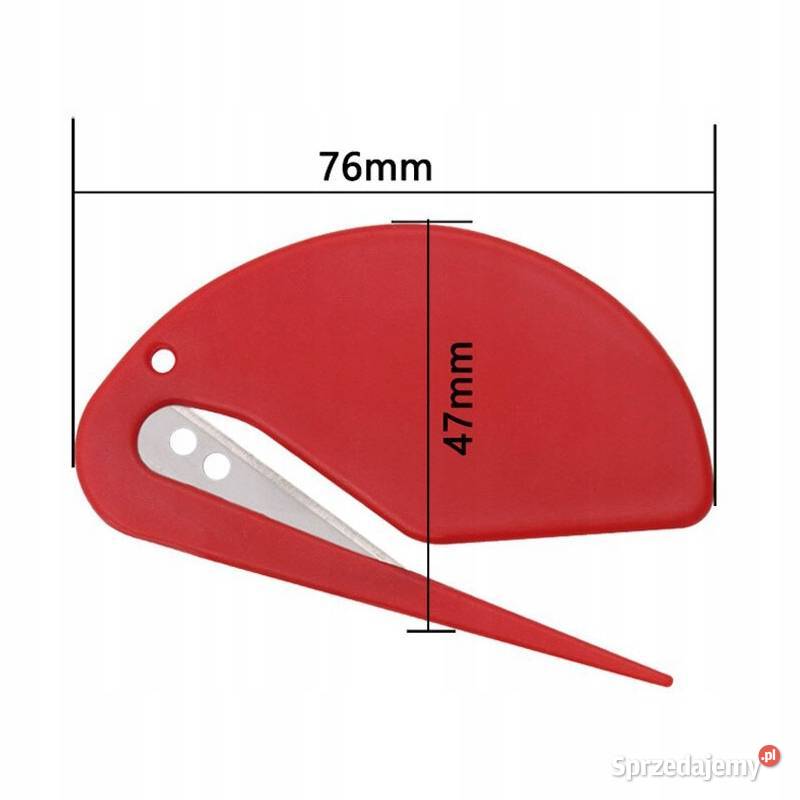 Mini Nożyk do Cięcia Papieru Metal ABS Kolor Ludźmierz