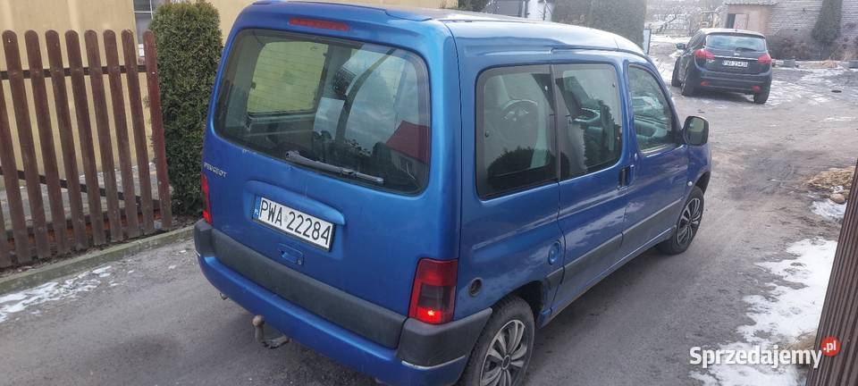Peugeot partner 14 benzyna LPG Gaz Klima HAK Skoki