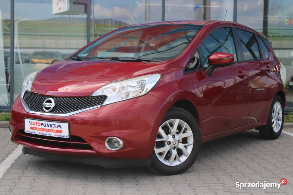 NISSAN Note 2016r Salon Polska Czujniki tył Bielsko-Biała