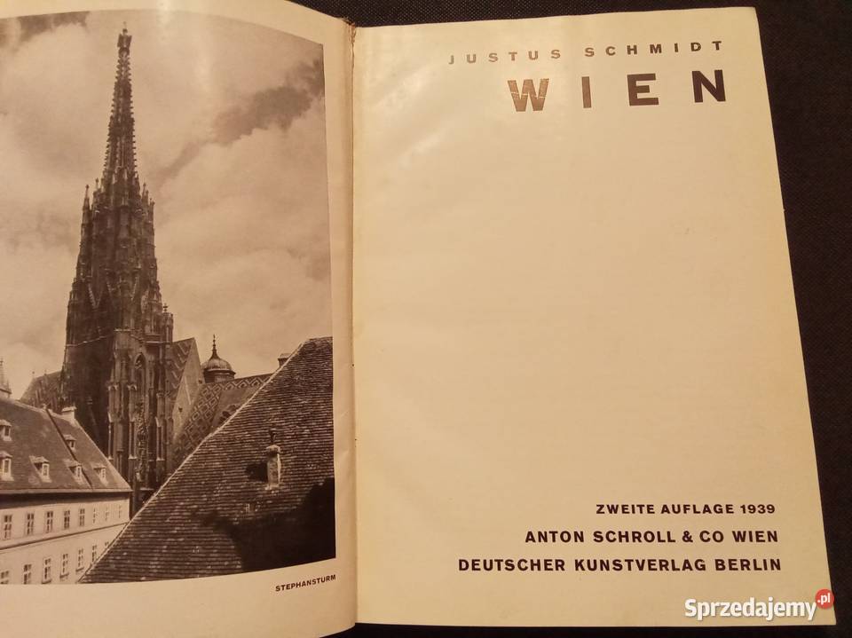 Wien Schmidt 1939 niemiecku Warszawa sprzedam