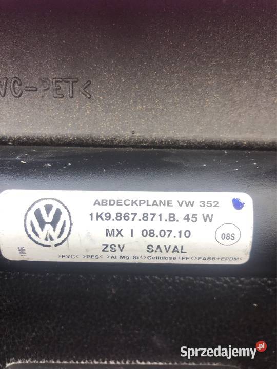 Roleta bagażnika Golf V VI 5 6 kombi osobowe Wyposażenie wnętrza Sławno sprzedam