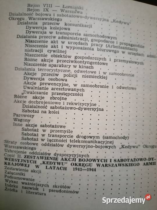 Kedyw książki historyczne Warszawa Bródno