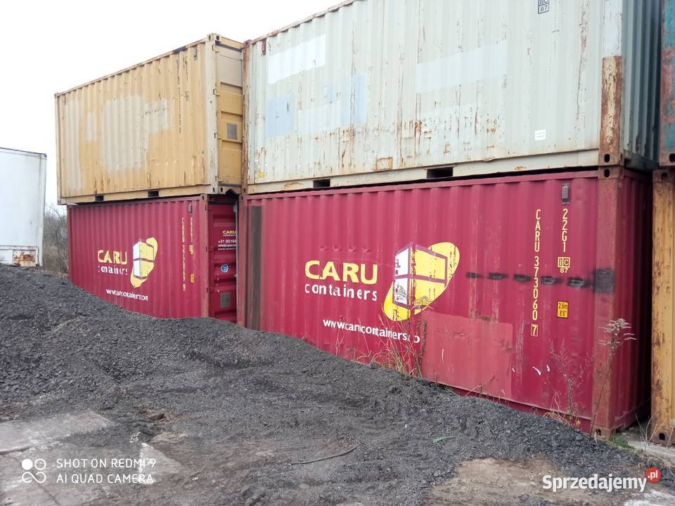 Kontener morski magazynowy 20 używany 6 metrów Lublin