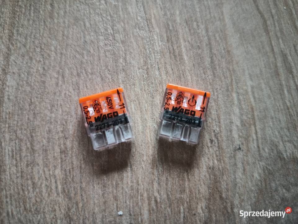Wago 3 szybkozłączka instalacyjna na drut 3x25 Tczew